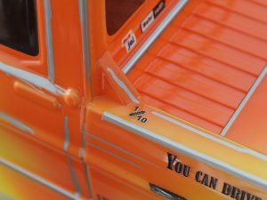 Modellbau Lexan Karosserie mit individuellen Aufklebern für ferngesteuerte Autos