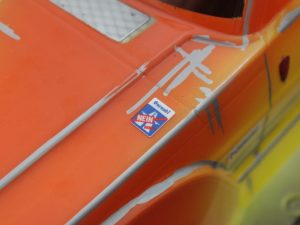 on road nein Danke Sticker auf RC Auto