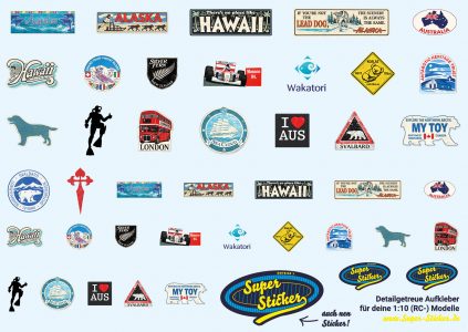 Motiv: 90er Jahre –  1:10 Transferfolie DIN A6 (14,8 x 10,5 cm)